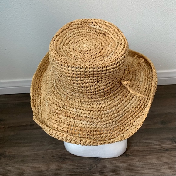 Crochet raffia Sun hat - Picture 5 of 10